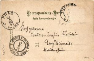 1897 Chernivtsi, Czernowitz, Cernauti, Csernyivci (Bukovina, Bucovina, Bukowina); Rathaus, Gr. or. e...