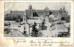 1899 Chernivtsi, Czernowitz, Cernauti, Csernyivci (Bukovina, Bucovina, Bukowina); Erzbischöfliche Re...