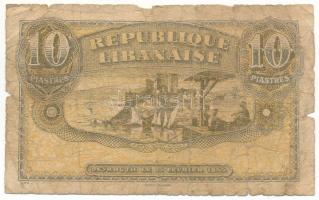 Libanon 1944. 10p T:VG,G
Lebanon 1944. 10 Piastre C:VG,G
Krause 39