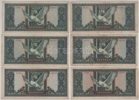1945. 10.000.000P (6x) T:F-VG
Adamo P26