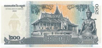 Kambodzsa 2022. 200R "0387215" T:UNC
Cambodia 2022. 200 Riels "0387215" C:UNC