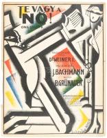 1927 Te vagy a NŐ! című darab kottája, szöveg: Dr. Weiner I., zene: Bachmann és Grünauer, kiadja: Ró...