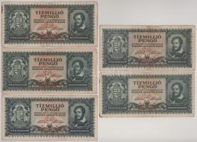 1945. 10.000.000P (5x) T:F-VG
Adamo P26