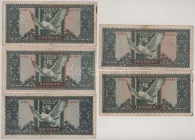 1945. 10.000.000P (5x) T:F-VG
Adamo P26