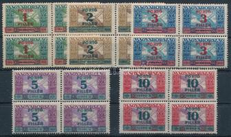 1927 Ikarusz-portó sor 4-es tömbökben