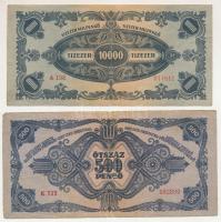 1945. 500P + 1946. 10.000MP T:F-VG
Adamo P19, P29