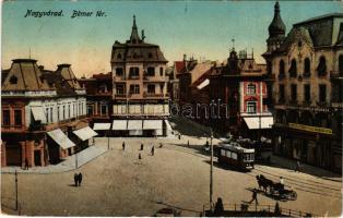 1916 Nagyvárad, Oradea; Bémer tér, Koch Testvérek férfi, fiú és leány ruha áruháza, Kertész Dezső, E...