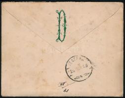1888 Levél Színesszámú 5kr bérmentesítéssel "KOVIL" - Belgrad
