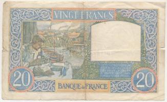 Franciaország 1940. 20Fr "1815 772" T:G
France 1940. 20 Francs "1815 772" C:G
...