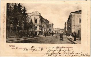 1901 Chernivtsi, Czernowitz, Cernauti, Csernyivci (Bukovina, Bucovina, Bukowina); Siebenbürgerstrass...