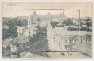 Chernivtsi, Czernowitz, Cernauti, Csernyivci (Bukovina, Bucovina, Bukowina); leporellocard with 10 p...
