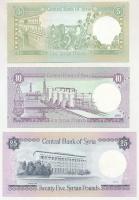 Szíria 1991. 5P + 10P + 25P T:UNC
Syria 1991. 5 Pounds + 10 Pounds + 25 Pounds C:UNC
Krause P#100e...