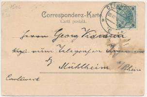 1903 Chernivtsi, Czernowitz, Cernauti, Csernyivci (Bukovina, Bucovina, Bukowina); K. k. Post- und Te...