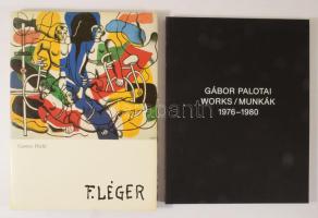 2 db művészeti könyv - Diehl, Gaston: Fernand Léger Bp., 1985. Corvina + 
 
Gábor Palotai: Munkák/...