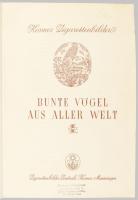 Kosmos Zigarettenbilder Bunte Vögel Aus Aller Welt Teil 1-2. Memmingen, én., Kosmos.
Albumonként 15...