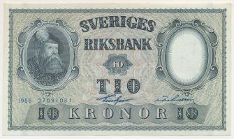 Svédország 1955. 10K "27091081" T:XF
Sweden 1955. 10 Kronor "27091081" C:XF
Kr...