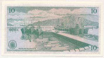 Izland 1961 (1966-1969) 10K "BA710396" T:UNC
Iceland 1961 (1966-1969) 10 Kronur "BA7...