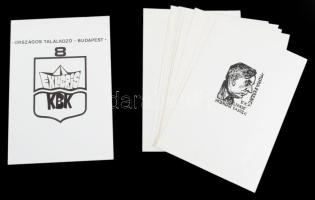 Klf. alkotók (Bordás Ferenc, Perei Zoltán, Stettner Béla, Varga Nándor Lajos, Vén Zoltán stb.): KBK ...