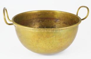 Réz habüst, d: 25 cm