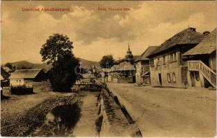 1923 Abrudbánya, Abrud; Deák Ferenc utca. W.L. 3226. / street view