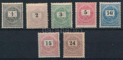 1898 7 klf bélyeg (26.200) (5kr, 24kr postatiszta / MNH)