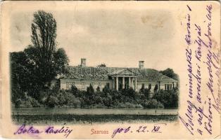 1906 Szarvas, Gróf Bolza kastély (fa)