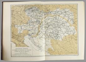 (Vasúttörténet) Hermann Strach: Geschichte der Eisenbahnen der Oesterreichisch-Ungarischen Monarchie...