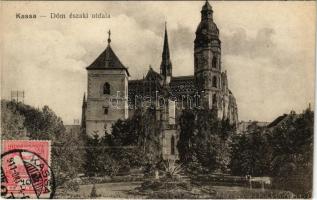 1911 Kassa, Kosice; Dóm északi oldala. Radó Béláné kiadása / cathedral (EK)