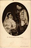 IV. Károly és Zita királyné. Kardos műterem / Charles I of Austria and Queen Zita (EK)