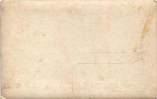 Katonai művészlap / WWI K.u.k. and German military art postcard (fl)