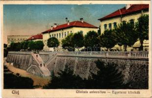 Kolozsvár, Cluj; Egyetemi klinikák / Clinicele universitare / university clinic + "1940 Szamosú...