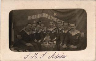 K.u.K. Kriegsmarine, SMS ADRIA (ex Radetzky II) Schraubenfregatte / SMS ADRIA, matrózok az Osztrák-M...