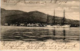 1906 Fiume, Rijeka; Divald Károly 437. sz. (EK)