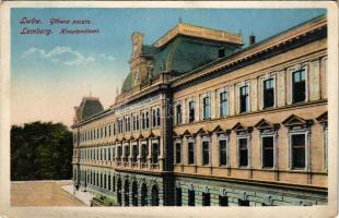 Lviv, Lwów, Lemberg; Glówna poczta / Hauptpostamt / main post office (EK)