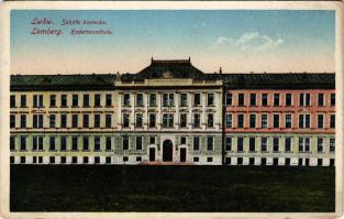 Lviv, Lwów, Lemberg; Szkola kadecka / Kadettenschule / K.u.k. military school