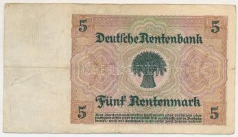 Német Birodalom 1926. Weimari Köztársaság 5M "D 10223568" T:F,VG
Germany / Weimar Republi...