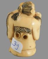cca 1900, Japán elefántcsont netsuke, m: 4 cm