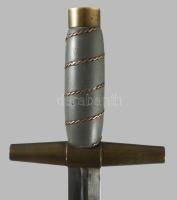 Dísz szurony, bronz szerelékkel, h: 39 cm
