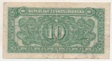 Csehszlovákia 1950. 10K "B 572046" T:F pici szakadások
Czechoslovakia 1950. 10 Korun &quo...