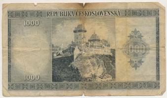 Csehszlovákia 1945. 1000K "BC 515,541" T:VG,G
Czechoslovakia 1945. 1000 Korun "BC 51...