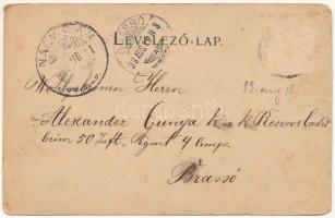 1899 Fehértemplom, Ung. Weisskirchen, Bela Crkva; utca, templom. Th. Hepke utóda kiadása / street vi...