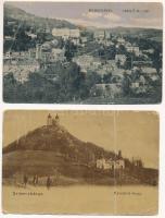 Selmecbánya, Schemnitz, Banská Stiavnica; - 2 db régi város képeslap / 2 pre-1945 town-view postcard...