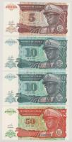 Zaire 1993. 5Z + 10Z (2x) egyugrásos sorszámkövetők + 50Z T:UNC
Zaire 1993. 5 Zaires + 10 Zaires (2...
