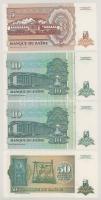 Zaire 1993. 5Z + 10Z (2x) egyugrásos sorszámkövetők + 50Z T:UNC
Zaire 1993. 5 Zaires + 10 Zaires (2...