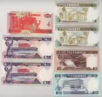 Zambia 1984-1992. 2Kw-50Kw (7db, 5xklf) T:UNC
Zambia 1984-1992. 2 Kwacha - 50 Kwacha (7pcs, 5xdiff)...