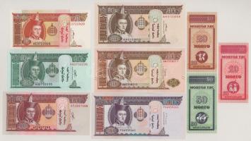 Mongólia 1993-2020. 10m-100T (9xklf) T:UNC
Mongolia 1993-2020. 10 Mongo - 100 Tögrög (9xdiff) C:UNC
