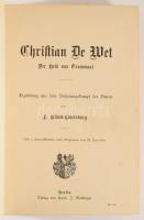 Klinck-Lütetsburg, Fanny: Christian De Wet, der Held von Transvaal. Erzählung aus dem Befreiungskamp...