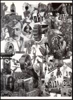1919 Hanna Höch (1889-1978) német művész, a dadaizmus egyik jeles képviselőjének alkotása (Dada kiál...