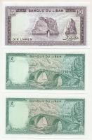 Libanon 1986. 5L (2x) + 10L T:UNC
Lebanon 1986. 5 Livres (2x) + 10 Livres C:UNC