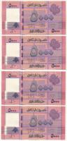 Libanon 2021. 5000L (4x) sorszámkövető T:UNC,AU
Lebanon 2021. 5000 Livres (4x) consecutive serials ...